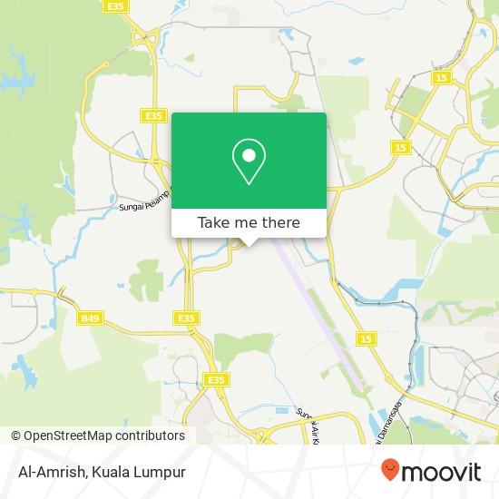Al-Amrish, Jalan TUDM 40150 Shah Alam Selangor map