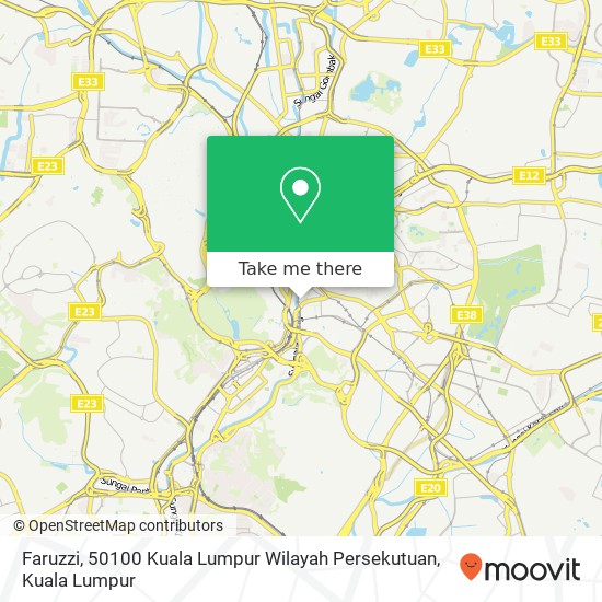 Faruzzi, 50100 Kuala Lumpur Wilayah Persekutuan map