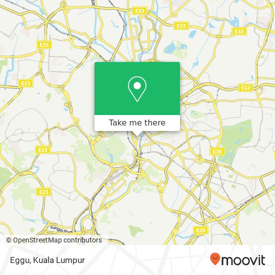 Peta Eggu, Jalan Raja 50100 Kuala Lumpur Wilayah Persekutuan