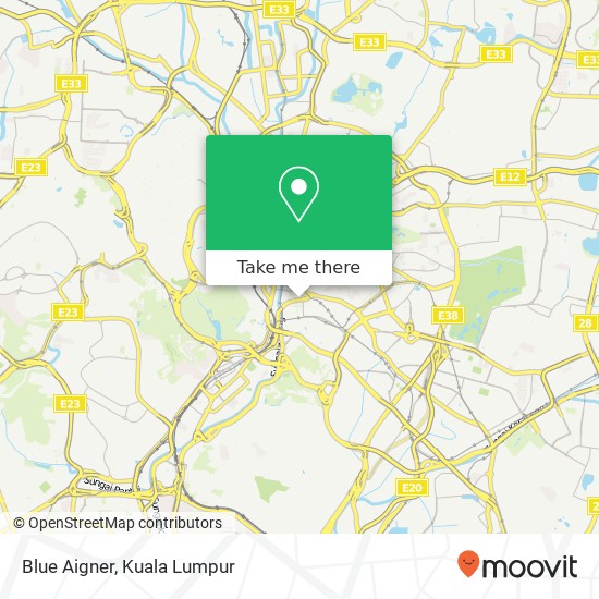 Blue Aigner, Jalan Tun Tan Cheng Lock 50100 Kuala Lumpur Wilayah Persekutuan map