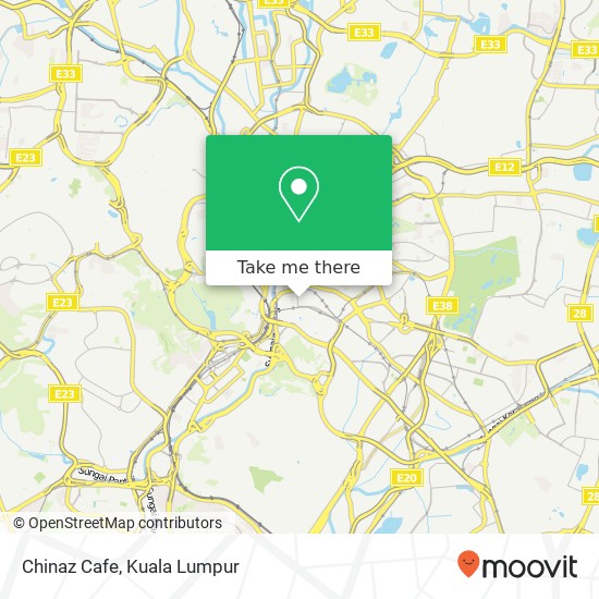 Chinaz Cafe, 50100 Kuala Lumpur Wilayah Persekutuan map