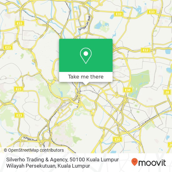 Silverho Trading & Agency, 50100 Kuala Lumpur Wilayah Persekutuan map