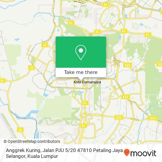 Anggrek Kuring, Jalan PJU 5 / 20 47810 Petaling Jaya Selangor map