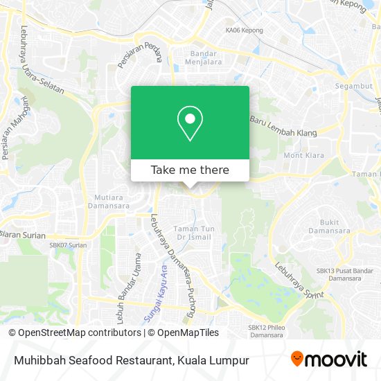 Peta Muhibbah Seafood Restaurant