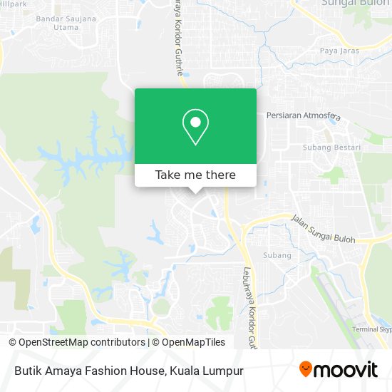 Butik Amaya Fashion House map