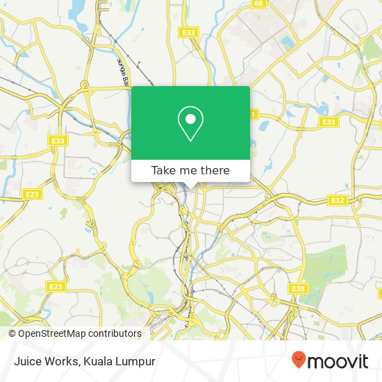 Peta Juice Works, Jalan Putra 50300 Kuala Lumpur Wilayah Persekutuan