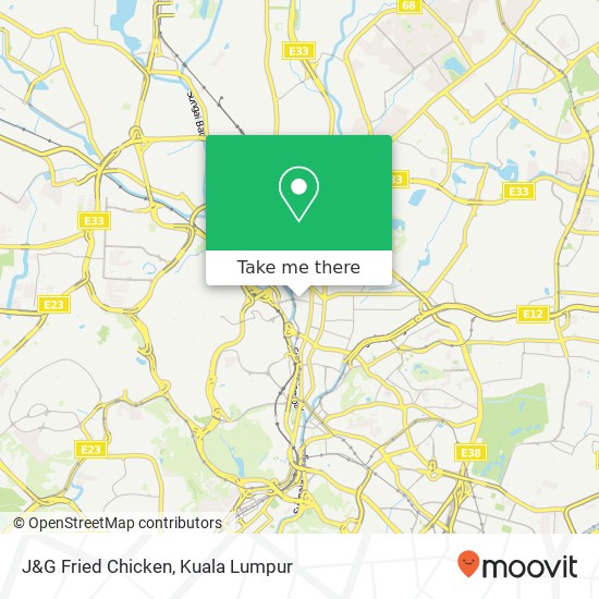 J&G Fried Chicken, Jalan Putra 50300 Kuala Lumpur Wilayah Persekutuan map