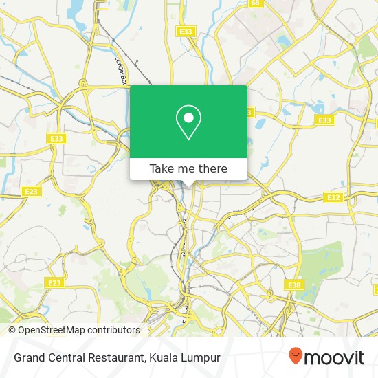 Grand Central Restaurant, Jalan Putra 50300 Kuala Lumpur Wilayah Persekutuan map