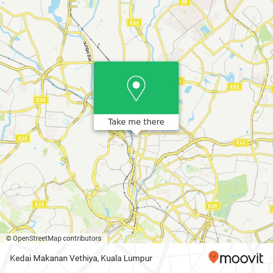 Kedai Makanan Vethiya, Jalan Putra 50300 Kuala Lumpur Wilayah Persekutuan map