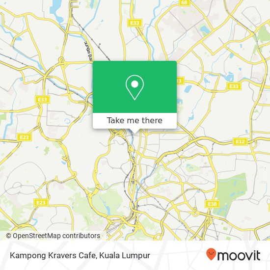 Peta Kampong Kravers Cafe, Jalan Putra 50300 Kuala Lumpur Wilayah Persekutuan