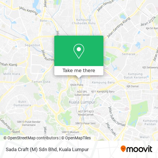 Sada Craft (M) Sdn Bhd map