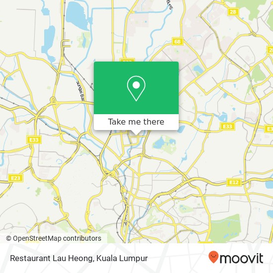 Restaurant Lau Heong, 43A Jalan 3 / 48A Kuala Lumpur Wilayah Persekutuan map