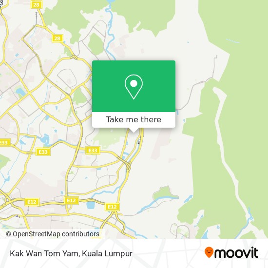 Kak Wan Tom Yam map