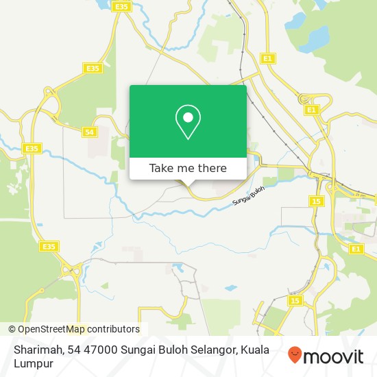 Peta Sharimah, 54 47000 Sungai Buloh Selangor