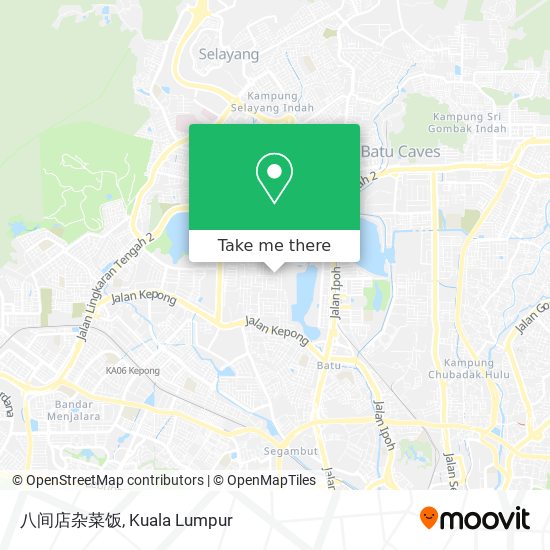 八间店杂菜饭 map