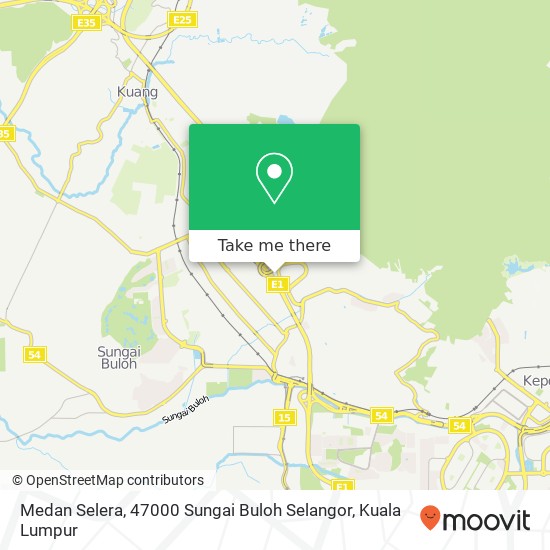 Peta Medan Selera, 47000 Sungai Buloh Selangor