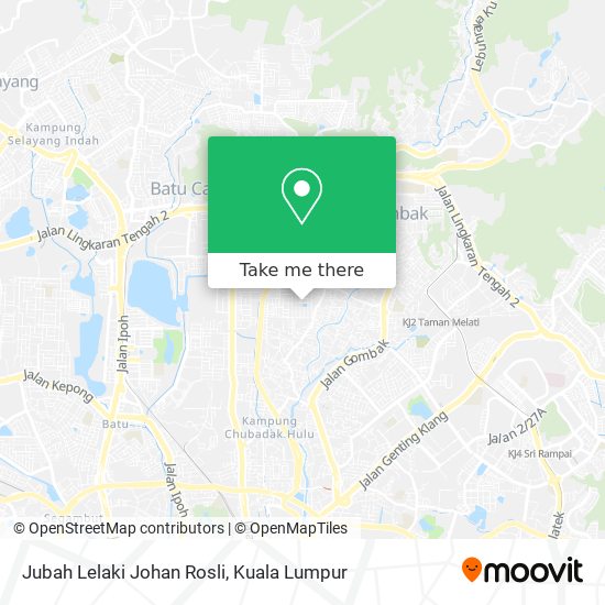 Jubah Lelaki Johan Rosli map