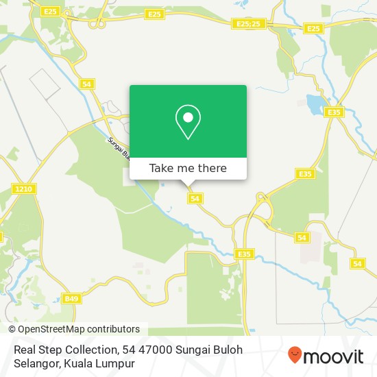 Peta Real Step Collection, 54 47000 Sungai Buloh Selangor