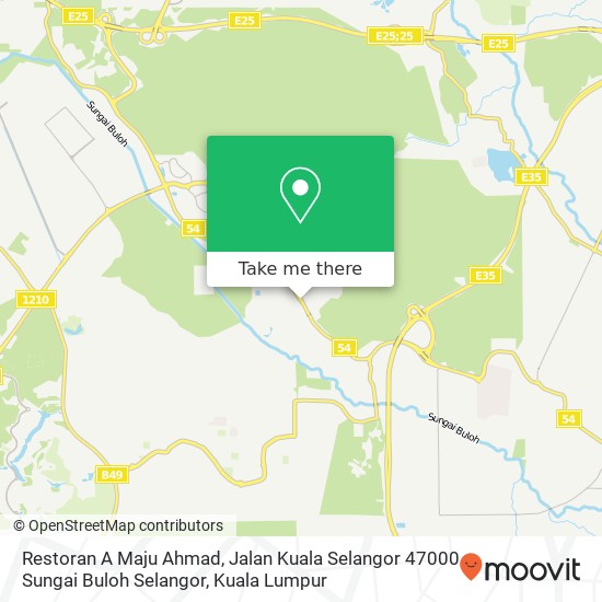 Restoran A Maju Ahmad, Jalan Kuala Selangor 47000 Sungai Buloh Selangor map
