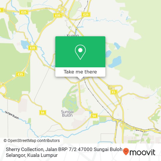 Sherry Collection, Jalan BRP 7 / 2 47000 Sungai Buloh Selangor map