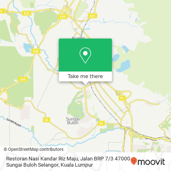 Restoran Nasi Kandar Riz Maju, Jalan BRP 7 / 3 47000 Sungai Buloh Selangor map