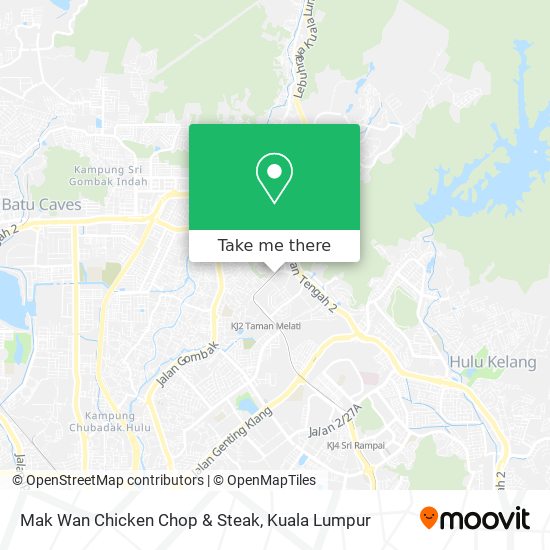 Peta Mak Wan Chicken Chop & Steak