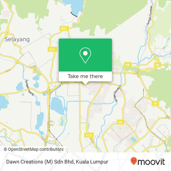 Dawn Creations (M) Sdn Bhd map