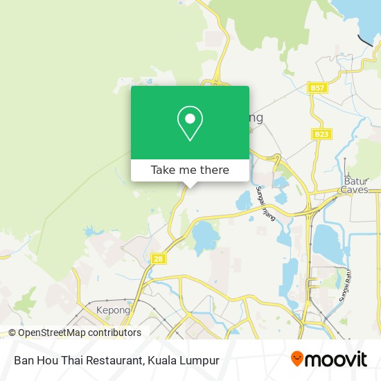 Ban Hou Thai Restaurant map