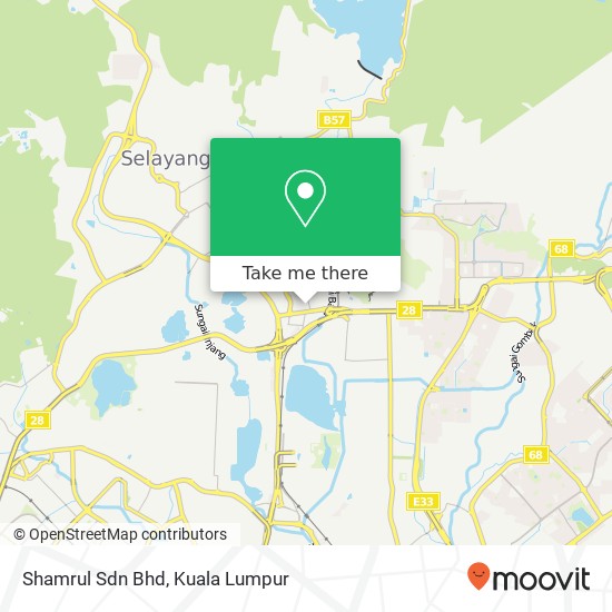 Shamrul Sdn Bhd map