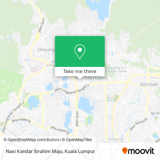 Nasi Kandar Ibrahim Maju map