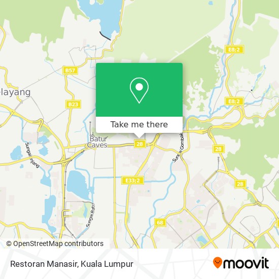 Restoran Manasir map
