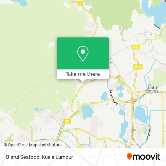 Bisrul Seafood map