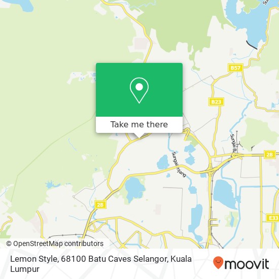 Lemon Style, 68100 Batu Caves Selangor map