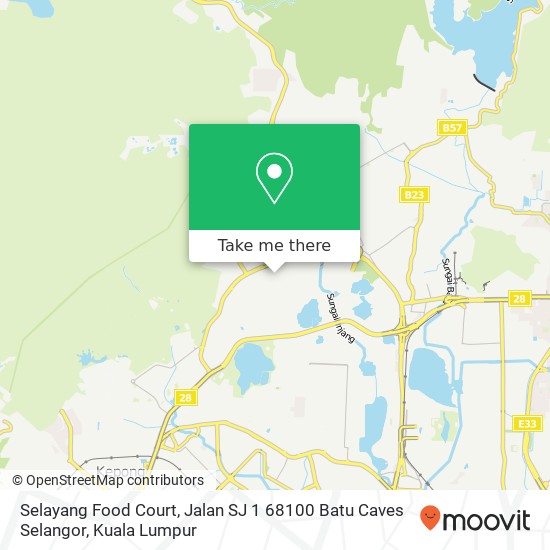 Selayang Food Court, Jalan SJ 1 68100 Batu Caves Selangor map