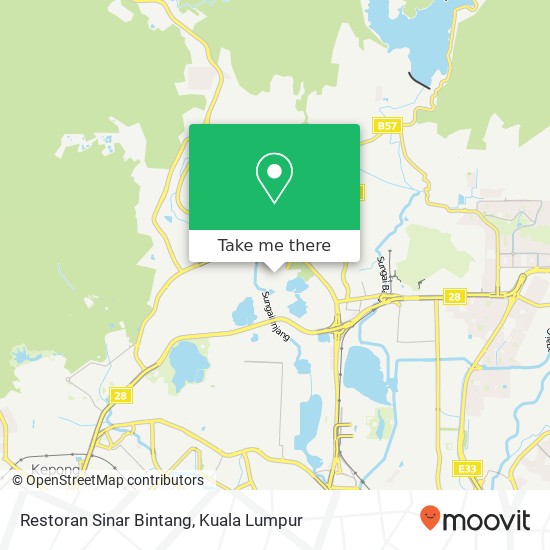 Restoran Sinar Bintang, Jalan 13 / 2A 68100 Kuala Lumpur Wilayah Persekutuan map