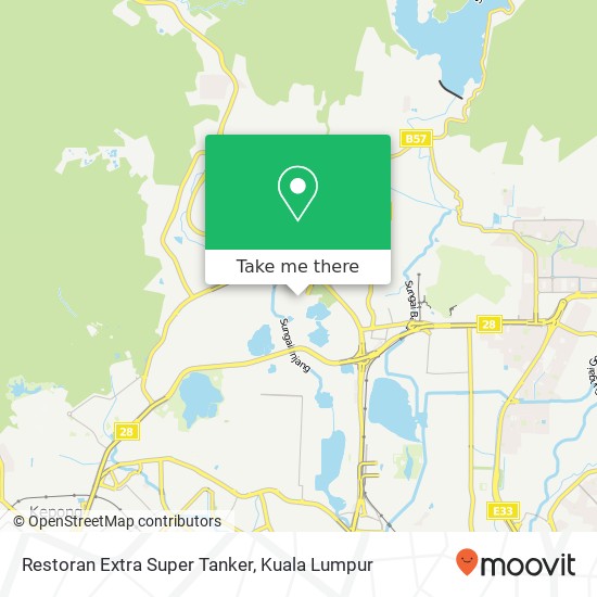Peta Restoran Extra Super Tanker, Jalan 15 / 2A 68100 Kuala Lumpur Wilayah Persekutuan