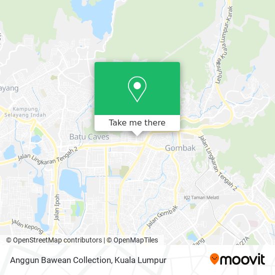 Anggun Bawean Collection map