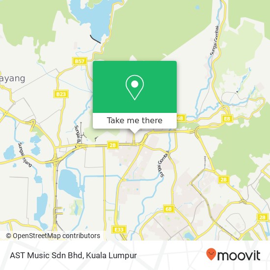 AST Music Sdn Bhd map