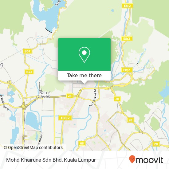 Mohd Khairune Sdn Bhd map