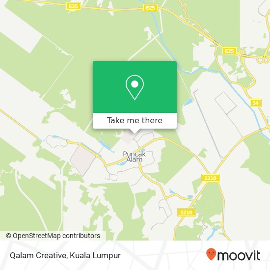 Qalam Creative map
