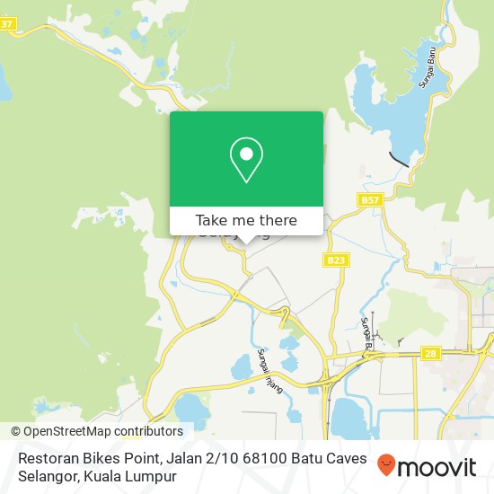 Restoran Bikes Point, Jalan 2 / 10 68100 Batu Caves Selangor map