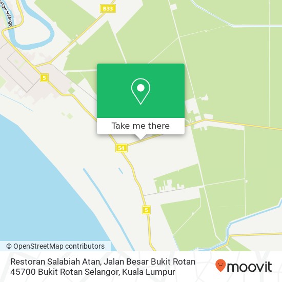 Peta Restoran Salabiah Atan, Jalan Besar Bukit Rotan 45700 Bukit Rotan Selangor
