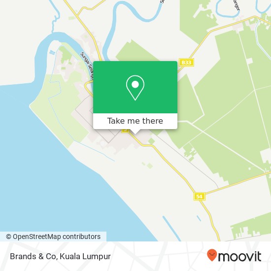 Peta Brands & Co, Jalan Bendahara 1A 45000 Kuala Selangor Selangor