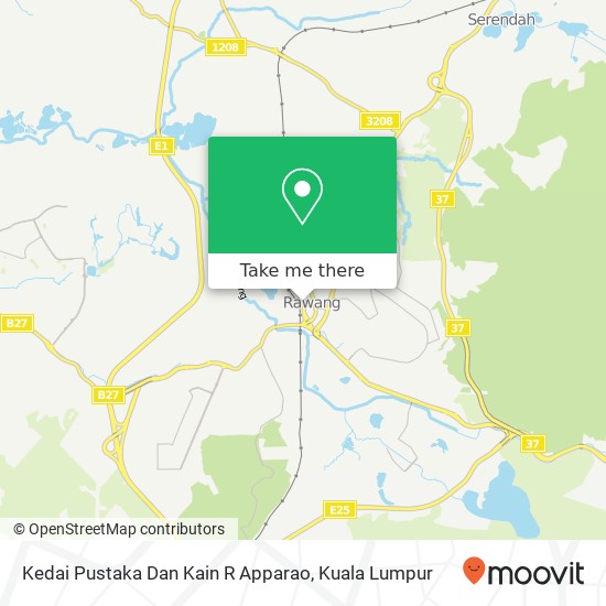 Kedai Pustaka Dan Kain R Apparao map