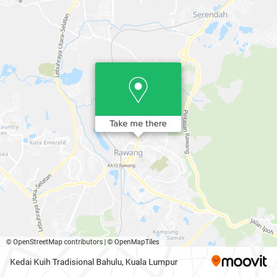 Kedai Kuih Tradisional Bahulu map