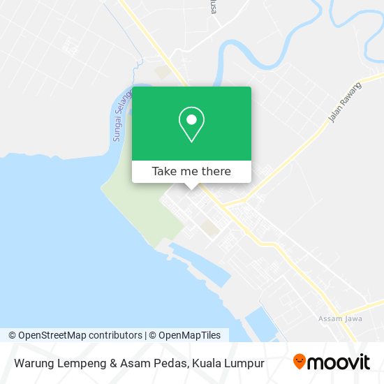 Warung Lempeng & Asam Pedas map