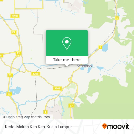 Kedai Makan Ken Ken map