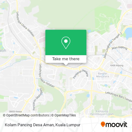 Kolam Pancing Desa Aman map