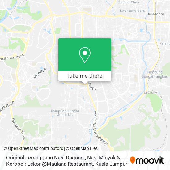 Peta Original Terengganu Nasi Dagang , Nasi Minyak & Keropok Lekor  @Maulana Restaurant