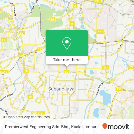 Premierwest Engineering Sdn. Bhd. map